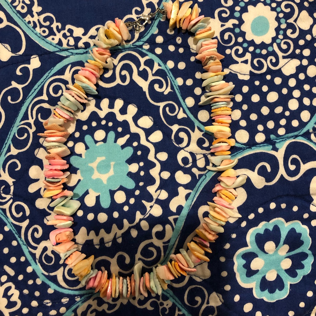 Multicolor Shell Necklace 15$